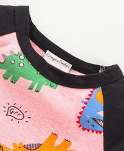 Load image into Gallery viewer, CrayonFlakes Soft and comfortable Dinosaur Printed Tshirt