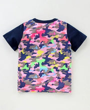 Load image into Gallery viewer, CrayonFlakes Soft and comfortable Camouflage Printed Tshirt