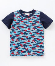 Load image into Gallery viewer, CrayonFlakes Soft and comfortable Dinosaur Printed Tshirt