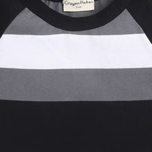 Load image into Gallery viewer, CrayonFlakes Soft and comfortable Striped Printed Tshirt