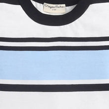 Load image into Gallery viewer, CrayonFlakes Soft and comfortable Striped Printed Tshirt