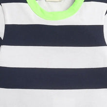 Load image into Gallery viewer, CrayonFlakes Soft and comfortable Striped Printed Tshirt