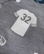 Load image into Gallery viewer, CrayonFlakes Soft and comfortable Baseball Printed Tshirt - Grey