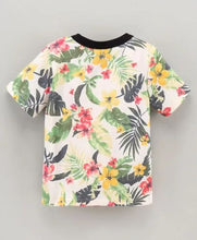 Load image into Gallery viewer, CrayonFlakes Soft and comfortable Forest Printed Tshirt - Offwhite