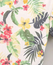 Load image into Gallery viewer, CrayonFlakes Soft and comfortable Forest Printed Tshirt - Offwhite