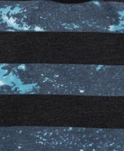 Load image into Gallery viewer, CrayonFlakes Soft and comfortable Striped Tie and Dye Printed Tshirt
