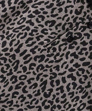 Load image into Gallery viewer, Animal Print Polo T-shirt - Grey