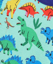 Load image into Gallery viewer, Dinosaurs Printed Half Sleeves Tshirt