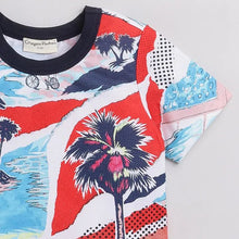 Load image into Gallery viewer, CrayonFlakes Soft and comfortable Beach Painting Tshirt