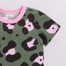 Load image into Gallery viewer, CrayonFlakes Soft and comfortable Animal Print Tshirt - Green