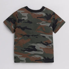 Load image into Gallery viewer, CrayonFlakes Soft and comfortable Camouflage Printed Tshirt
