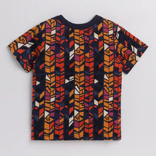 Load image into Gallery viewer, CrayonFlakes Soft and comfortable Abstract Printed Tshirt