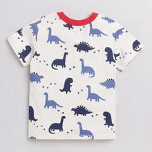 Load image into Gallery viewer, CrayonFlakes Soft and comfortable Dinosaur Printed Tshirt