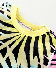 Load image into Gallery viewer, CrayonFlakes Soft and comfortable Forest Printed Tshirt - Black