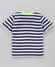 Load image into Gallery viewer, CrayonFlakes Soft and comfortable Striped Printed Tshirt