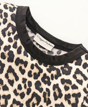 Load image into Gallery viewer, CrayonFlakes Soft and comfortable Leopard Printed Tshirt