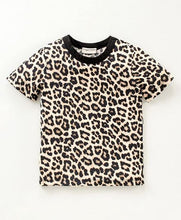 Load image into Gallery viewer, CrayonFlakes Soft and comfortable Leopard Printed Tshirt