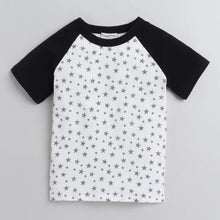Load image into Gallery viewer, CrayonFlakes Soft and comfortable Stars Printed Tshirt