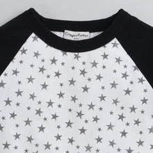 Load image into Gallery viewer, CrayonFlakes Soft and comfortable Stars Printed Tshirt