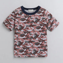 Load image into Gallery viewer, CrayonFlakes Soft and comfortable Camouflage Printed Tshirt