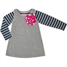 Load image into Gallery viewer, CrayonFlakes Soft and comfortable CrayonFlakes Kids Wear Girls Soft Micro pile 100% Polyester Polar Fleece Dress / Frock