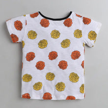 Load image into Gallery viewer, CrayonFlakes Soft and comfortable Floral Printed Bow Top