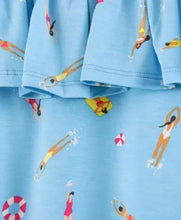 Load image into Gallery viewer, CrayonFlakes Soft and comfortable Strap Cold Shoulder Beach Printed Top