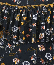 Load image into Gallery viewer, CrayonFlakes Soft and comfortable Cold Shoulder Frock Style Floral Printed Top