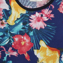 Load image into Gallery viewer, CrayonFlakes Soft and comfortable Floral Printed Top - Blue