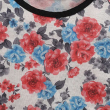 Load image into Gallery viewer, CrayonFlakes Soft and comfortable Floral Printed Top - Offwhite