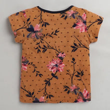 Load image into Gallery viewer, CrayonFlakes Soft and comfortable Floral Printed Top - Yellow