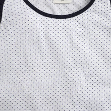 Load image into Gallery viewer, CrayonFlakes Soft and comfortable Polka with Sleeves Frill Top