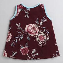 Load image into Gallery viewer, CrayonFlakes Soft and comfortable Floral Printed Sleeveless Top