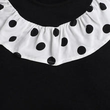 Load image into Gallery viewer, CrayonFlakes Soft and comfortable Solid with Front Frill Top - Black