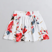 Load image into Gallery viewer, CrayonFlakes Soft and comfortable Floral Printed Skirt