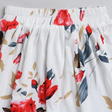 Load image into Gallery viewer, CrayonFlakes Soft and comfortable Floral Printed Skirt