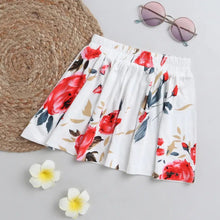 Load image into Gallery viewer, CrayonFlakes Soft and comfortable Floral Printed Skirt