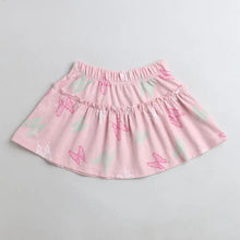Load image into Gallery viewer, Butterfly Printed Skirt - Pink