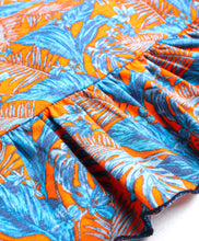 Load image into Gallery viewer, Leaves Printed Bottom Frill Straped Nighty