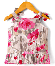 Load image into Gallery viewer, Floral Printed Frilled Top Short Set
