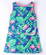 Load image into Gallery viewer, Floral Printed Sleeveless Dress