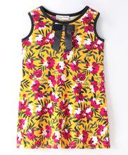 Load image into Gallery viewer, Floral Printed Straight Sleeveless Dress