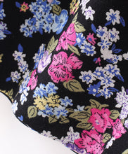Load image into Gallery viewer, Floral Printed Color Block Frilled Dress
