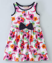 Load image into Gallery viewer, Floral Printed Sleeveless Dress
