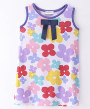Load image into Gallery viewer, Floral Printed Straight Sleeveless Dress