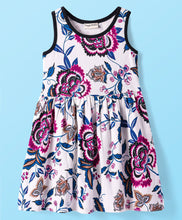 Load image into Gallery viewer, Floral Printed Sleeveless Cotton Dress