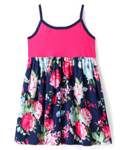 Load image into Gallery viewer, Floral Printed Sleeveless Strap Dress
