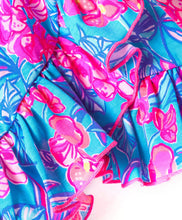 Load image into Gallery viewer, Floral Printed Frilled Cotton Wrap Style Dress