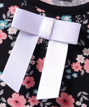 Load image into Gallery viewer, Floral Printed Sleeveless Bow Applique Dress
