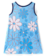 Load image into Gallery viewer, Floral Printed Sleeveless Bow Applique Dress
